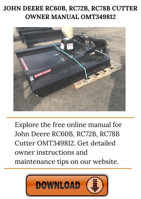 john deere rc72b manual